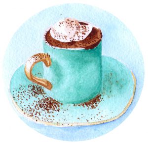 hot chocolate cup